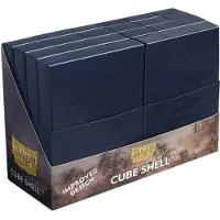 Arcane Tinmen Dragon Shield: Cube Shell Box - Midnight Blue
