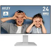 MSI Pro MP2412W, 60,5 cm (23.8"), 1920 x 1080 Pixel, Full HD, LCD, 4 ms, Weiß