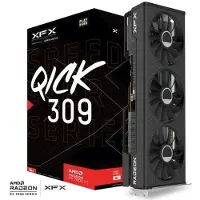 XFX SPEEDSTER QICK 309 Radeon RX 7600 XT, Radeon RX 7600 XT, 16 GB, GDDR6, 128 Bit, 7680 x 4320 Pixel, PCI Express 4.0