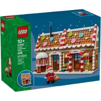LEGO Weihnachtliches Lebkuchenhaus