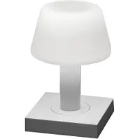 Konstsmide Wiederaufladbare Tischlampe Monaco Weiß