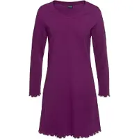 LASCANA Sleepshirt mit Wellensaum