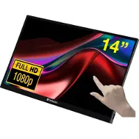 Verbatim - Tragbarer 14" Touchscreen-Monitor Full HD 1080p