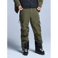 Poederbaas Skihose Freeride 3L Shell Pant Herren Olive Green-M