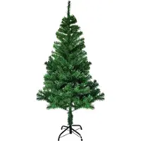 Lobwerk 120cm Künstlicher Weihnachtsbaum Kunst Tannenbaum Kunstbaum Christbaum Deko Baum PVC