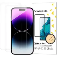 Wozinsky Tempered Glass 2er-Pack für iPhone 17 Pro Max / 16 Pro Max