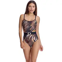 ORY W251281 Rundhals-Badeanzug für Damen