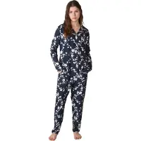 J&j Brothers JJB20 Damen Langarm-Shirt Schlafanzug