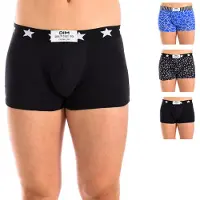 Dim Pack-3 nahtlose Mode Boxershorts D0C6D Mann