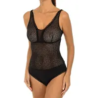 Dim Daily Glam Trendy Spitzen-Body mit Trägern D07M7 Frau
