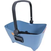 Basil Buddy KF, Vorderseite, Fahrradkorb, Kunststoff, Blau, 32 l, 5 kg