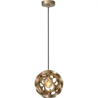 Lucide Einzigartige Pendellampe Hannelore Ø 30cm Gold