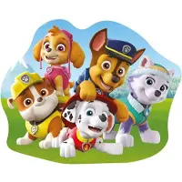 Aymax Paw Patrol Fun Form-Kissen, dekoratives Kissen 34x26 cm