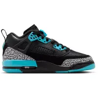 Jordan Spizike Low "Black Gamma Blue" Blau, Größe: Unbekannt (USM 7Y)