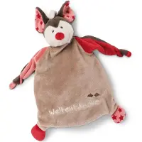 Nici Schmusetuch "My first Kollektion, Fledermaus, Weltentdecker" mit aufgestickten Augen
