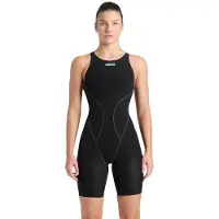 Arena Powerskin Impulso Damen Offener Rücken - Black_teal - 28