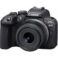 Canon EOS R10 Gehäuse + RF-S 18-45mm F/4.5-6.3 IS STM + EF - RF Bajonett Adapter