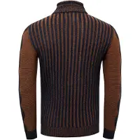 Rusty neal 1/2 Zip Pullover im Kontrast Design