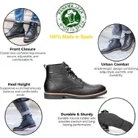 Panama jack Herren Glasgow GTX C3 Schwarze wasserdichte Lederstiefeletten