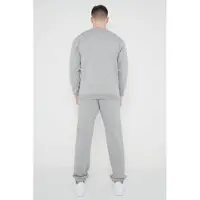 Nike Herren Club Fleece Full Trainingsanzug Set Grau