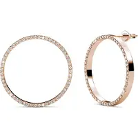 MYC Paris Olina Ohrringe - Roségold und Kristall
