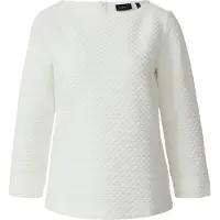 s.Oliver Sweatshirts Offwhite Größe: 46 | Longsleeves Outlet | Damen | Weiß
