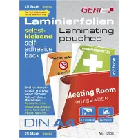 Genie 12538, Transparent, A4, 216 mm, 305 mm, 80 mm, 553 g