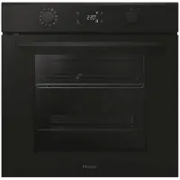 Haier H6 ID23B3YTB, Groß, Elektrischer Ofen, 78 l, 78 l, Hydrolytisch + Pyrolytisch, Integriert