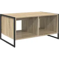 vidaXL Couchtisch Sonoma 80 x 50 x 40 cm Holzwerkstoff
