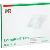 CC Pharma GmbH Lomatuell Pro 10x10 Cm Steril 8 St
