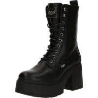 Buffalo Mila Schnürstiefel Schwarz
