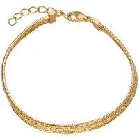 Faina Women Chain Link Bracelet in Gold | Gr.: onesize