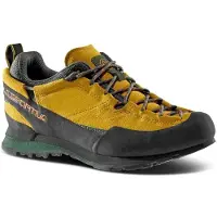 La Sportiva Boulder X Zustiegsschuhe für Damen und Herren mit griffiger Vibramsohle und Wildleder Obermaterial Savana Tiger EU 39,5