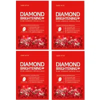SOME BY MI - Red Diamond Brightening Glow Luminous Ampoule - Red - 4pcs