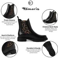 Tamaris 25427/41 Black/Leopard Größe EU 40