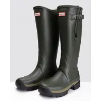 Hunter Regenstiefel Unisex Grün Gummi