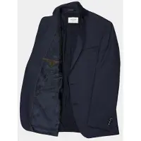 CARL GROSS - Modern fit - Herren Baukasten Sakko, CG Shane-TRF SV (00_071S0_325102), Größe:52, Farbe:Blau (63)