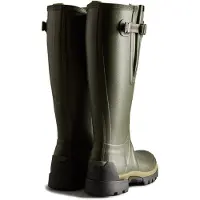 Hunter Regenstiefel Unisex Grün Gummi