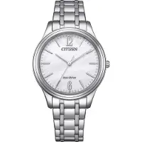 Citizen Nur Zeit Silber Kollektion Lady Casual - frau
