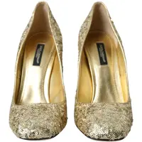 Dolce&Gabbana Paillettenabsätze Elegante High Heels