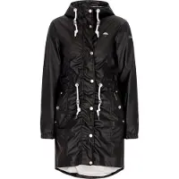 Schmuddelwedda Regenmantel Damen schwarz