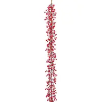Creativ Deco Winterliche Kunstpflanze "Weihnachtsdeko, Weihnachtsgirlande" Girlande, Länge 150 cm