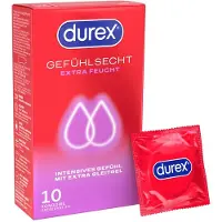 Durex Gefühlsecht extra feucht Kondome 10 St