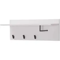 Möbel Kraft Garderobenpaneel ¦ grau ¦ MDF-Platte,Kunststoff ¦ Maße (cm): B: 70 H: 25 T: 22.0