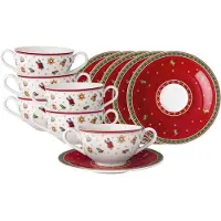 Villeroy & Boch Toy's Delight Suppentassen mit Untertassen