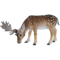 BULLYLAND 64451 Hirsch beißt im Gras, 13 cm