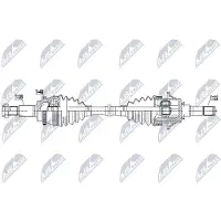 NTY NPW-MZ-127 Antriebswelle Hinten Links für MAZDA CX-5 (KE, GH)