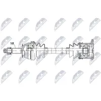 NTY Antriebswelle NPW-NS-220