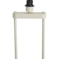 QAZQA Moderne Stehleuchte Beige Thijmen