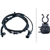 Hella ABS Sensor Raddrehzahl Hinten für CHRYSLER GRAND VOYAGER V (RT) 6PU 358 268-451
